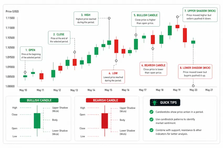 Candlestic chart