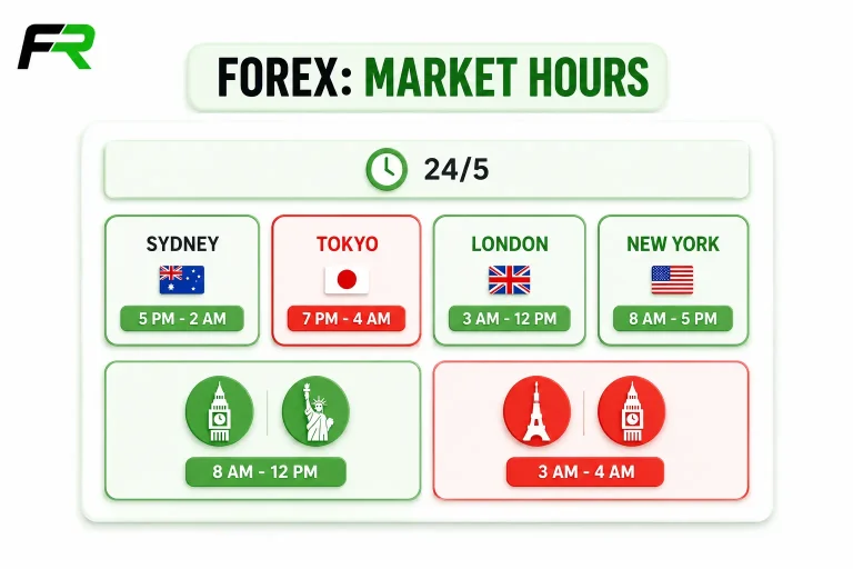 Forex Market Sessions: How Time Works