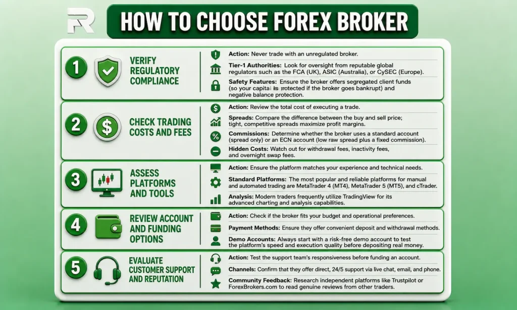 How to identify the best forex broker?