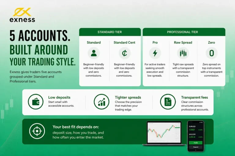 Exness Account Types: Which One Fits Your Trading Style?