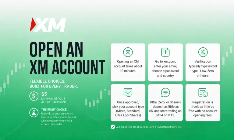How to Open an XM Account: Registration, Verification, and First Trade