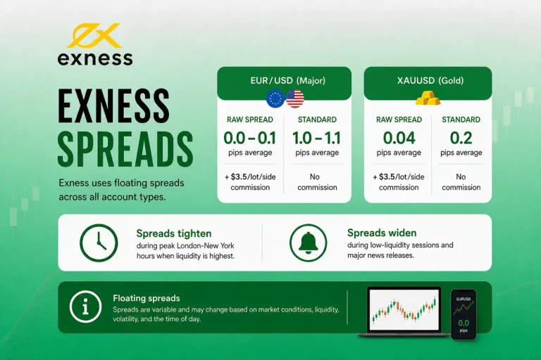 Exness Spreads: What You Actually Pay Per Trade