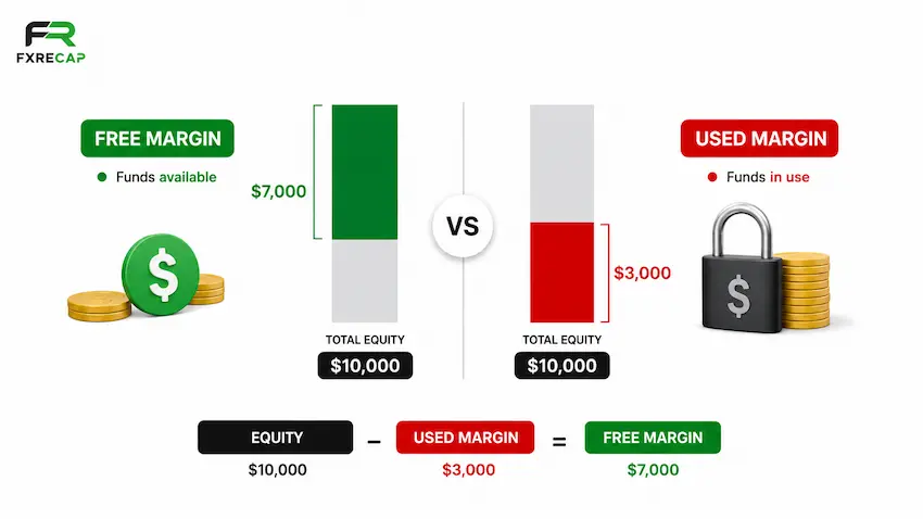 Free Margin vs Used Margin