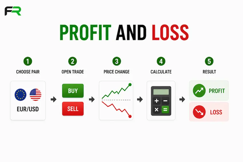 How Profit and Loss Are Calculated in Forex