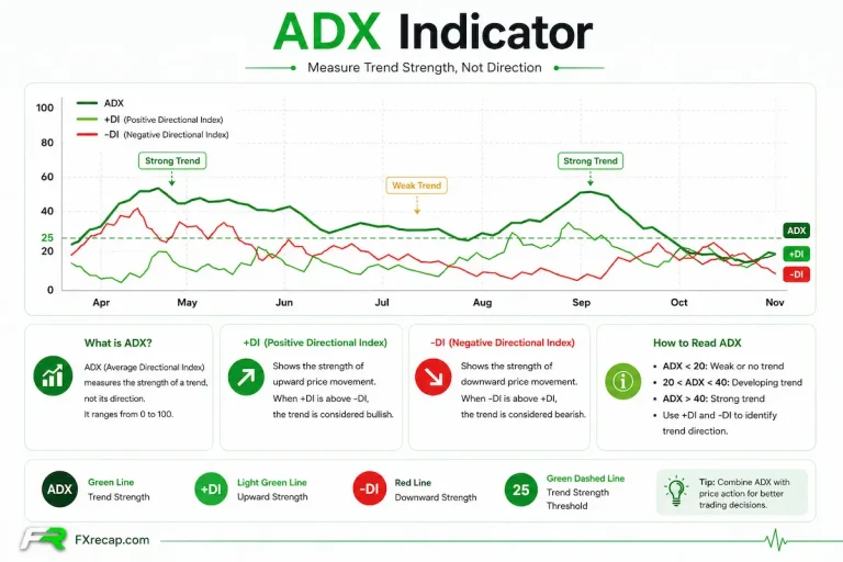 ADX Indicator: Measuring Trend Strength