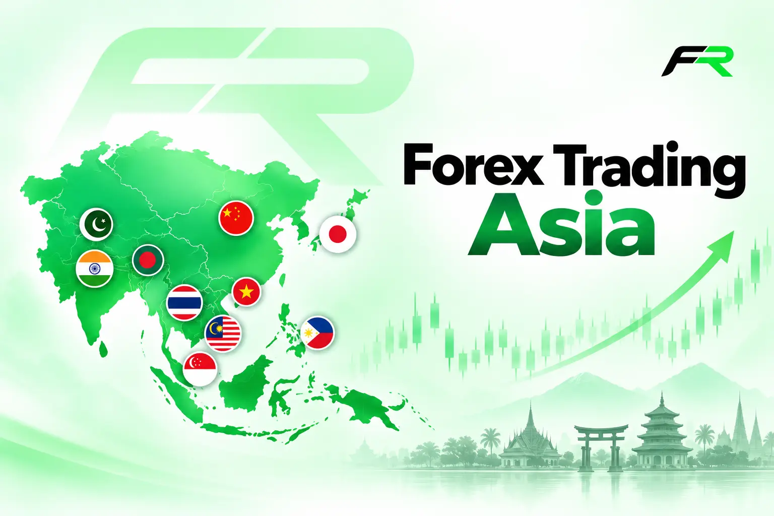 Forex trading during the Asian session, with charts for USD/JPY, AUD/USD and gold