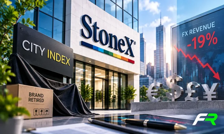 City Index Is Gone: StoneX Retires the Brand as FX Revenue Slides 19%