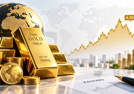 Gold Holds Near $4,350, Still a Third Off January’s Record High
