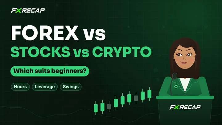 Forex vs Stocks vs Crypto video