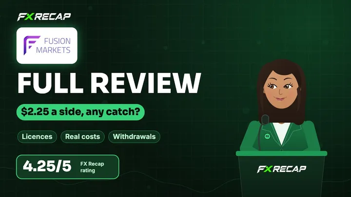 Fusion Markets video review by FX Recap