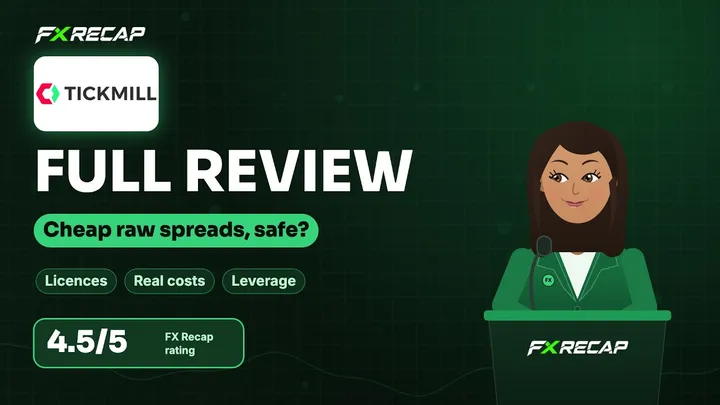 Tickmill video review by FX Recap