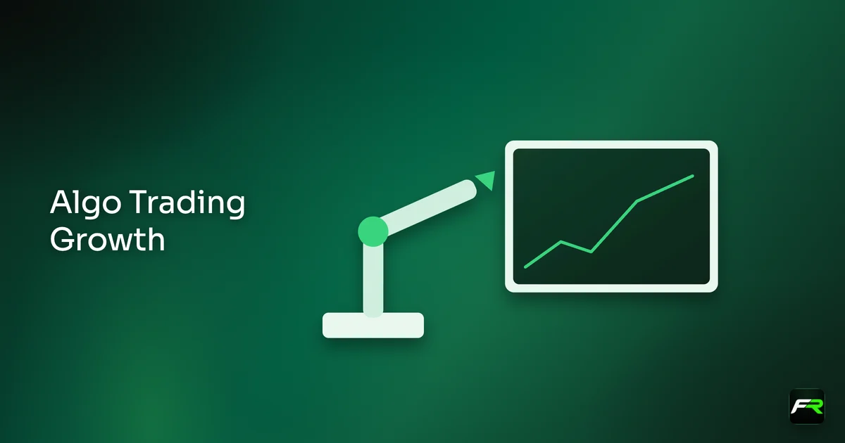 Illustration: robot arm pressing a chart key