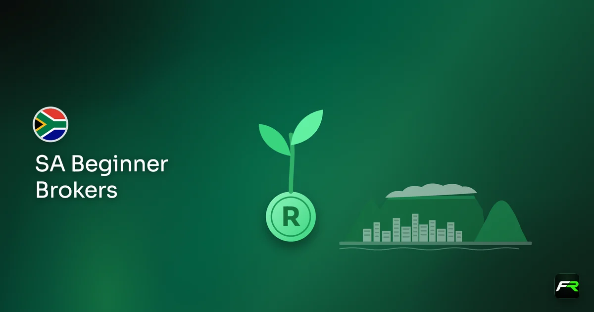 Illustration: sprout growing from a rand coin below table mountain