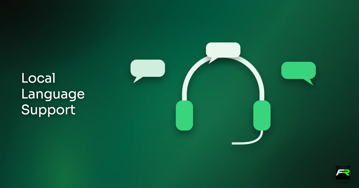 Illustration: headset with three speech bubbles in different shapes