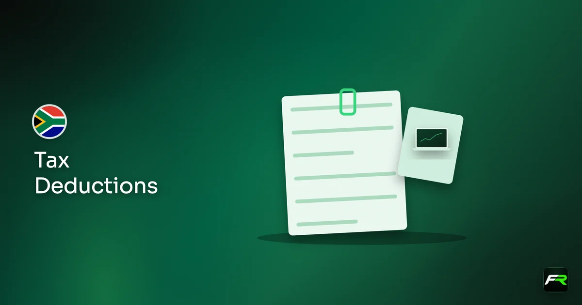 Illustration: receipts for a laptop and internet clipped to a tax form