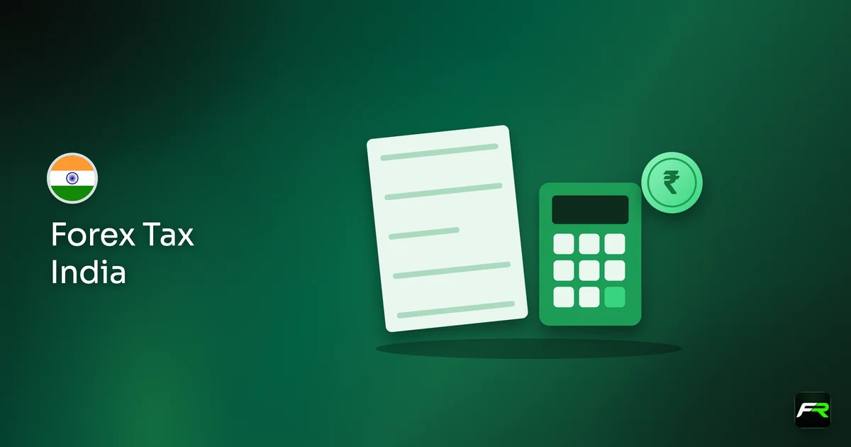 Illustration: tax receipt with a rupee coin and a calculator
