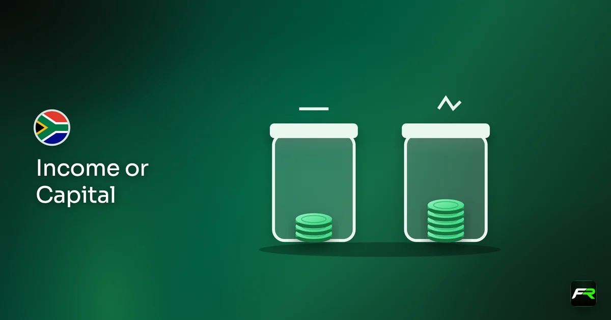 Illustration: two jars labelled by shape one for salary one for gains
