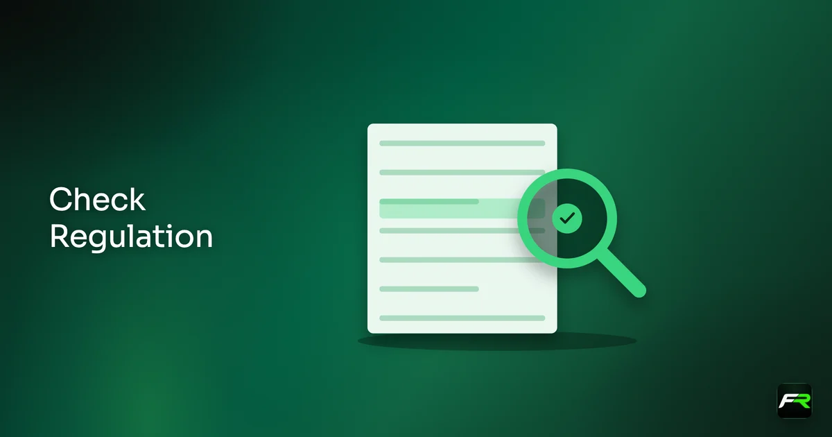 Illustration: magnifier over a register list with one row ticked