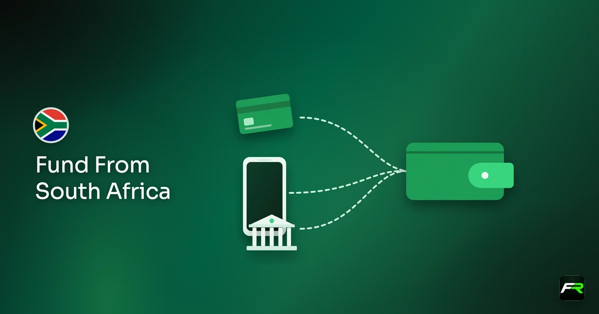 Illustration: three funding routes card phone and bank meeting at a wallet