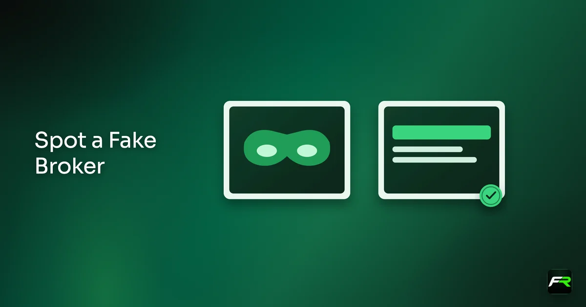 Illustration: masked website beside a real one