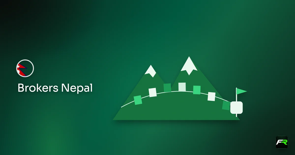 Illustration: himalaya with a podium flag on a lower hill