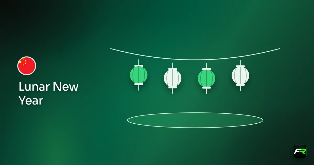 Illustration: string of lanterns over a shallow pool