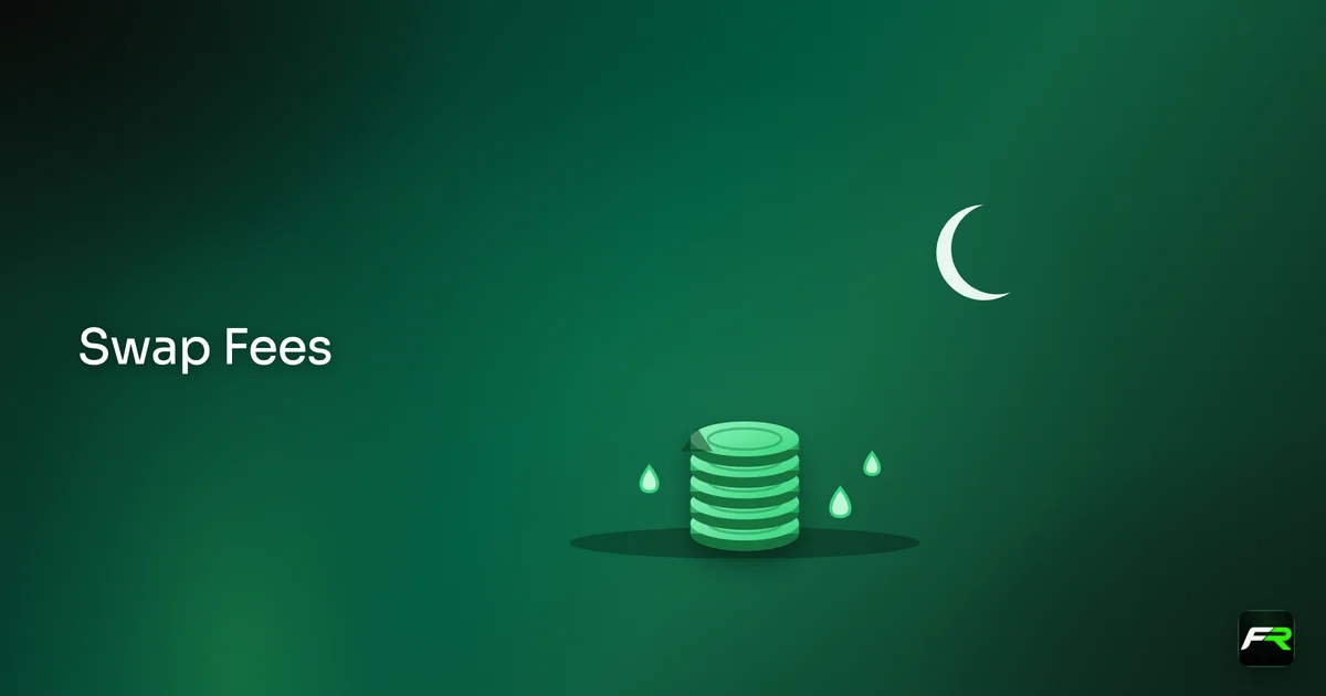 Illustration: coin stack worn down by drips under a moon